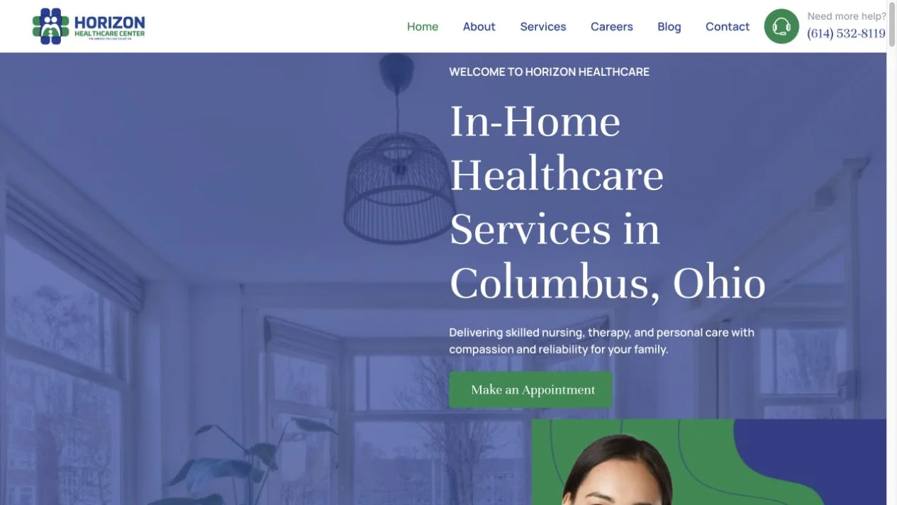 Horizon Healthcare Center website